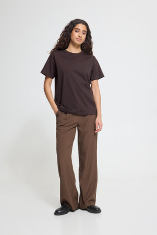 T-Shirt - Palmer Loose (Chocolate torte)