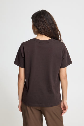 T-Shirt - Palmer Loose (Chocolate torte)