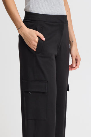 Exclusivité web - Pantalon cargo - Simonse (Black)