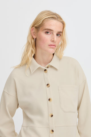 Chemise - Kate corduroy (Almond Milk)