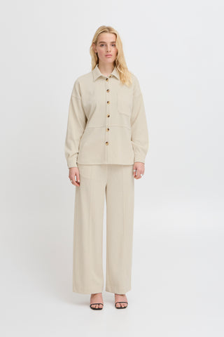 Chemise - Kate corduroy (Almond Milk)