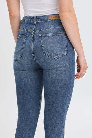 Jeans - Twiggy slim high waist (Medium blue)