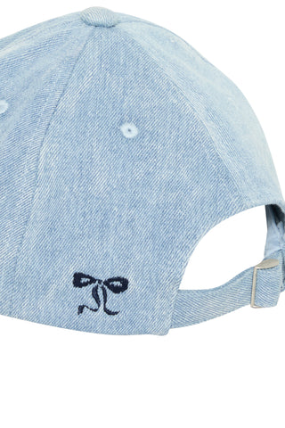 Casquette - Khaty (Washed blue denim)