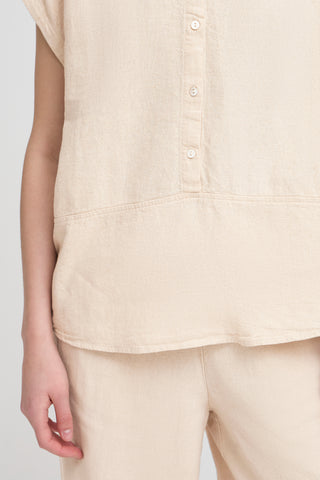 Blouse - Linno (Natural Ecru)