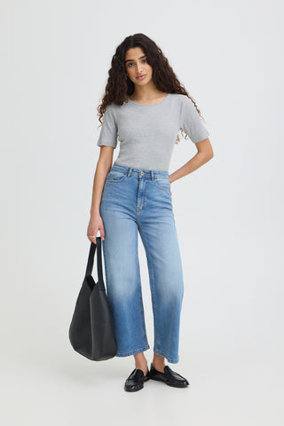 Jeans - Twiggy cropped high waist