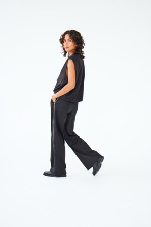 Exclusivité web - Pantalon - Kate Pip wide (Black)