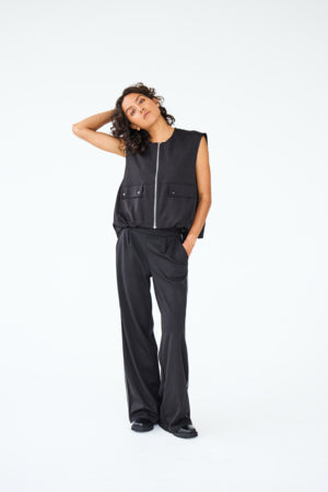 Exclusivité web - Pantalon - Kate Pip wide (Black)