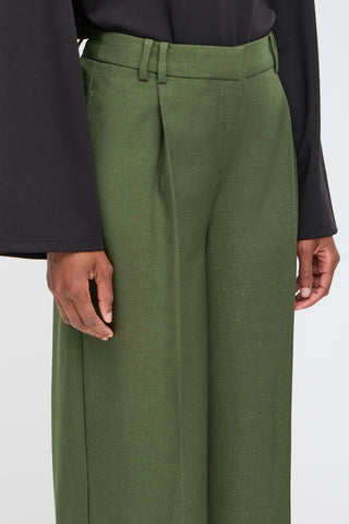 Pantalon - Lexi (Rifle Green melange)
