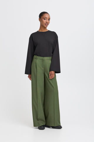 Pantalon - Lexi (Rifle Green melange)
