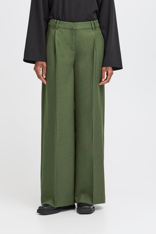 Pantalon - Lexi (Rifle Green melange)