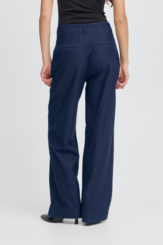 Pantalon - Kate denim (Dark blue)