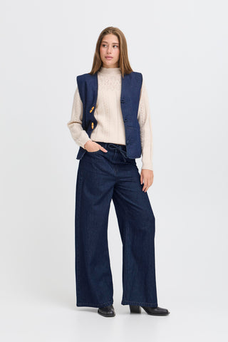 Jeans - Berisel wide (Dark blue)