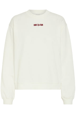 Crewneck - Merella (Cloud Dancer/Coffee bean)