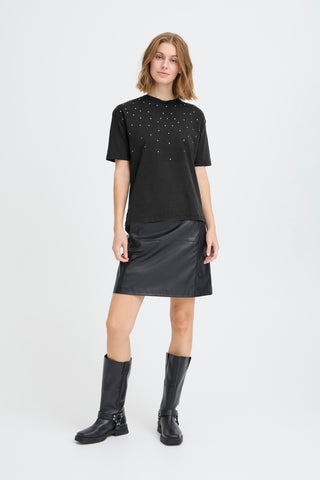 T-shirt - Peonie (Black)