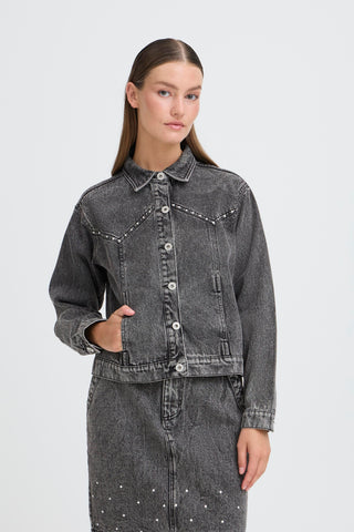 Veste en denim - Nomai (Washed black)