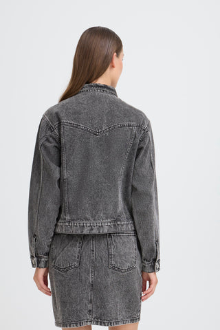 Veste en denim - Nomai (Washed black)