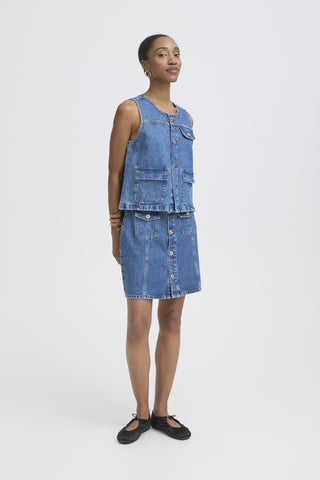 Jupe – Pamila (medium blue)