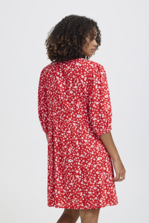 Robe - Marrakech AOP DR23 (Fiery Red Flower)