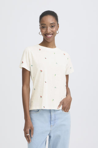 T-shirt – Olya SS7 20125597 (Cloud Dancer)
