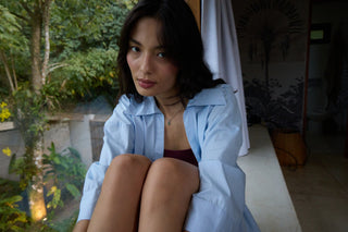 Chemise - LUANNE SH (Floaty Blue)