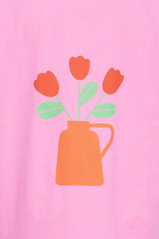 T-shirt - Labette SS (Wild Orchi)