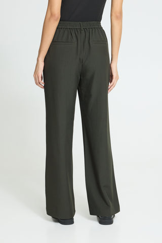 Pantalon - Fava wide (Rosin melange)