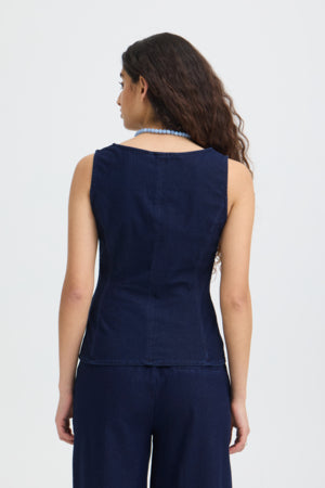Top - Kate Denim (Dark Blue)