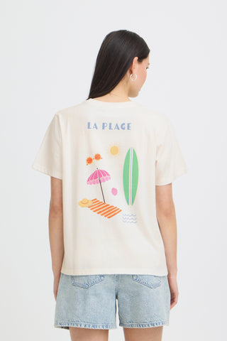 T-shirt – Balmer SS2 (Cloud Dancer)