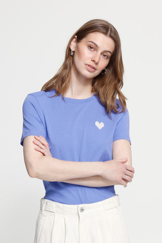 T-shirt – Caminna SS (Wedgewood)