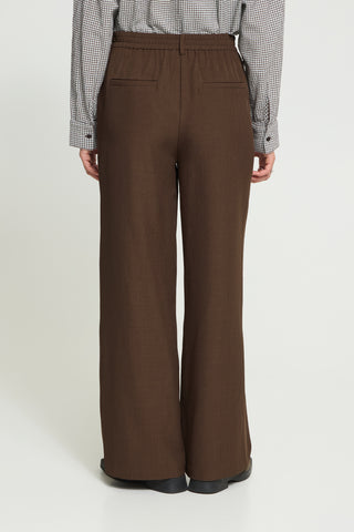 Pantalon - Fava wide (Black Slate melange)