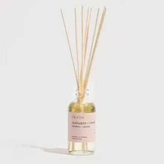 Diffuseur à roseaux - Mandarine + Cyprès