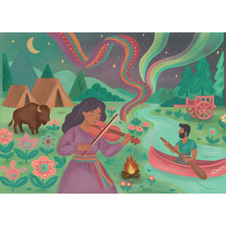 Ciel Dansant | Puzzle de 1000 pièces | Conçu au Canada