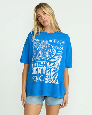 T-shirt - Summer nights (True blue)