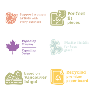 Jasper Flowers | Puzzle de 500 pièces | Conçu au Canada
