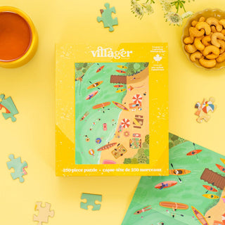 Journée au lac | Puzzle 250 pièces | Conçu au Canada