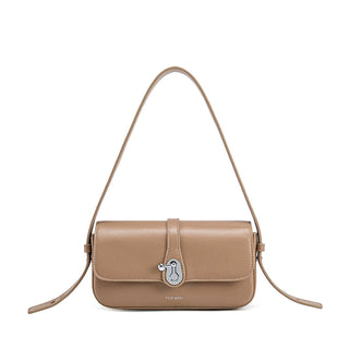 Athena - Sac mince végétalien recyclé - Espresso