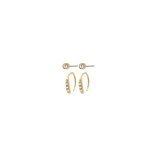 Boucles d'oreilles 2 en 1 - Gionni