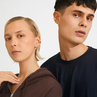 Ear cuff 2 en 1 - Hudsyn