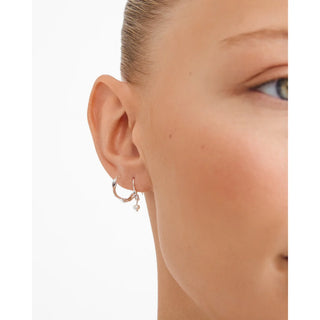 Boucles D'oreilles - Morin ensemble 2-en-1 (Argent)