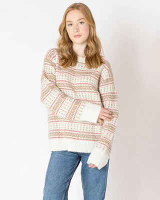 Pull - Red fairisle