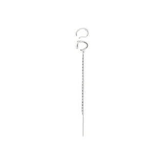 Ear cuff - Evon ensemble 2-en-1 (Argent)