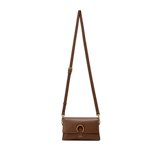 Ruth - Petit sac végétalien recyclé - Espresso