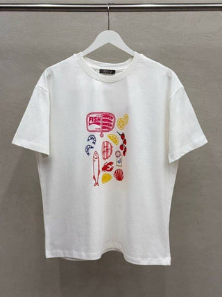 T-shirt du marché aux poissons frais