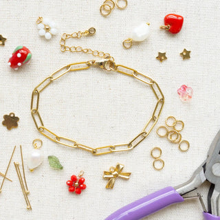 Coffret créatif - Fabrication d'un bracelet à breloques (Cutie)