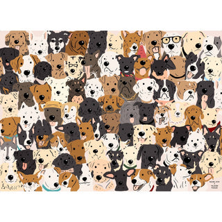 Chiens de sauvetage | Puzzle de 1000 pièces | Conçu au Canada