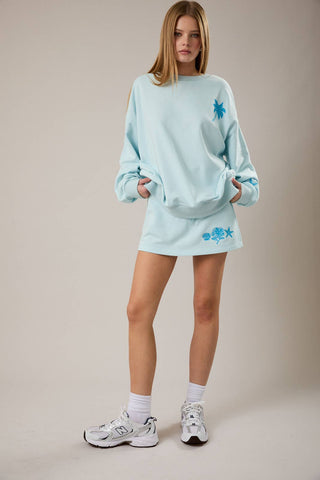SWEATSHIRT SURDIMENSIONNÉ À MANCHES LONGUES