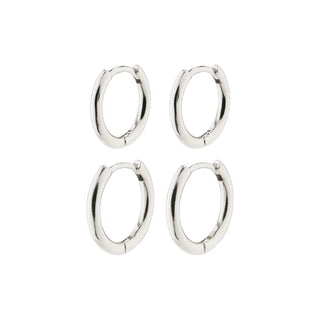 Boucles d'oreilles - Leaf argent (382146043)