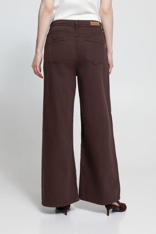 Pantalon - Hezano Wide Pa (Chocory Coffee)