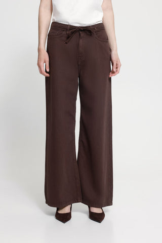 Pantalon - Hezano Wide Pa (Chocory Coffee)