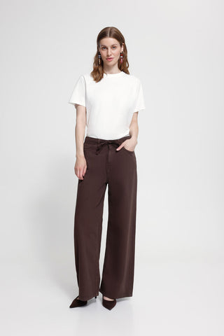Pantalon - Hezano Wide Pa (Chocory Coffee)